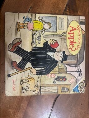 Who’s Got The Apple? By Jan Loof, Rare 1975 Softcover Published Random House B32